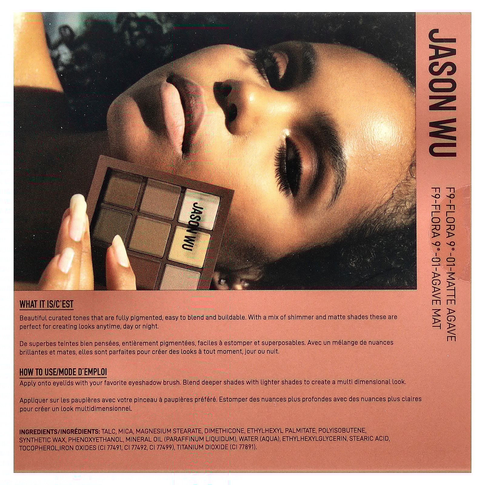 thumbnail image 2 of Jason Wu Beauty Flora 9 Eyeshadow Palette - 0.21oz, 2 of 6