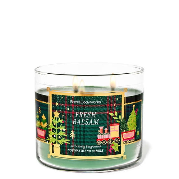 Fresh Balsam 3-Wick Scented Candle