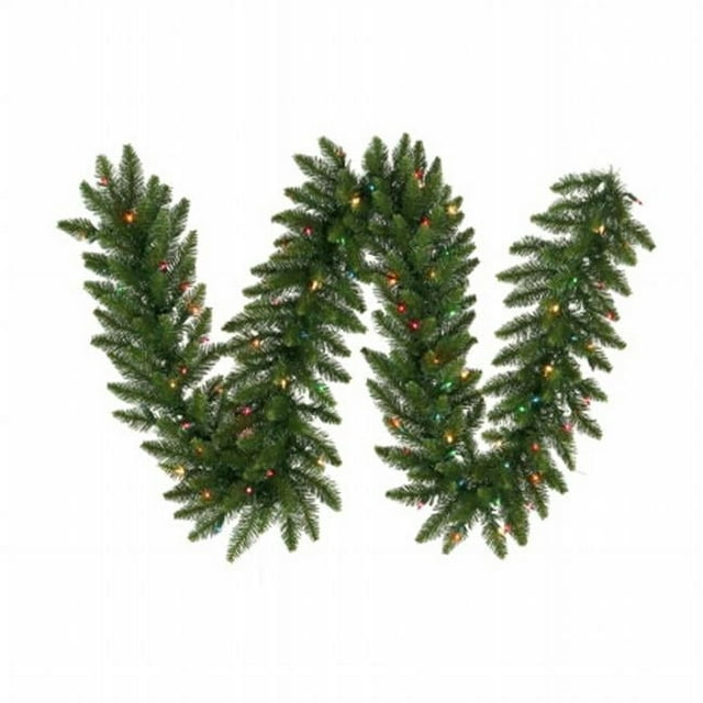 Vickerman A861119LED Guirlande Camdon 9 Pi. x 16 Po. 150LED Multi