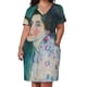 thumbnail image 2 of Gustav Klimt Retrato de una dama Vestido holgado con bolsillos Vestido de fiesta Vestidos estilo coreano Vestido de fiesta noche, 2 of 6