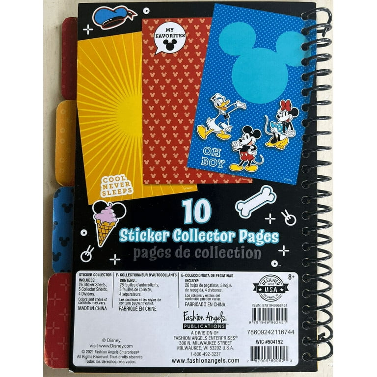 Fashion Angels Libro de pegatinas de Disney Stitch - Incluye más de 1000  pegatinas y 10 páginas