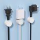 thumbnail image 5 of Paquete de 3 organizadores de cables magnéticos, sistema de gestión de cables de escritorio de plástico redondo, soporte de cable de 2,2" para cables de carga, cables USB, cargadores de teléfono, 5 of 5
