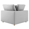thumbnail image 6 of Modular Deep Sofa, Grey Gray, Fabric, Modern Contemporary, Living Lounge Cafe Room Hotel Lobby Hospitality, 6 of 10