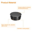 thumbnail image 3 of 26Pack 22mm(55/64") Plastic Hole Plugs Panel Flush Type Knockout Locking Plugs, Black, 3 of 6