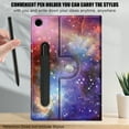 thumbnail image 2 of Dteck Rotating Case for Samsung Galaxy Tab A9 Plus Case 11 Inch 2023, Premium PU Leather Rotating Stand Cover with Pencil Holder for Galaxy Tab A9+ Tablet SM-X210/X216/X218,Galaxy, 2 of 6