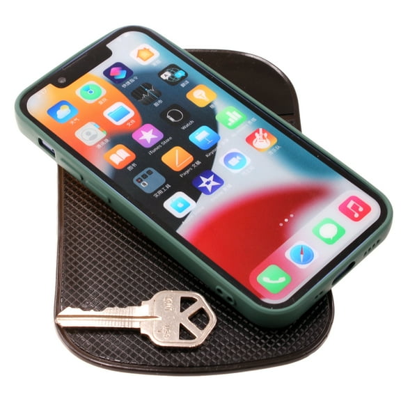 Dash Car Mount for Galaxy S21 FE 5G - Sticky Holder Non-Slip Grip Mat Black Compatible With Samsung Galaxy S21 FE 5G