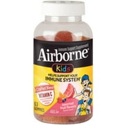 Airborne Gummies - Kids 63 ea (Pack of 4)