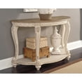 thumbnail image 2 of Signature Design by Ashley Casual Realyn Sofa Table  White/Brown, 2 of 9