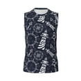 thumbnail image 6 of Lsque Anchor and Lighthouse Print Men's Cotton Blend Sleeveless Muscle Shirts (S-3XL)- Moisture Wicking, Odor Protection, UPF 30+,XX-Large, 6 of 8