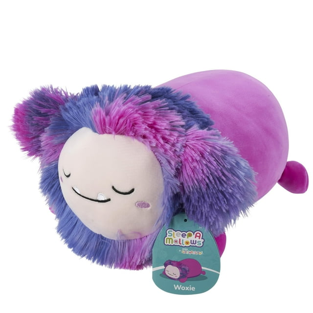 Peluche Squishmallows Woxie The Magenta Bigfoot 30 cm