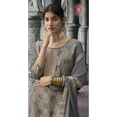 thumbnail image 3 of Stylish Bollywood Designer Indian Shalwar Kameez Suits Pakistani Ready to Wear Trouser Pant Suits ( Gray, XS - 34 ), 3 of 5