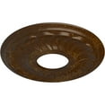 thumbnail image 3 of Ekena Millwork 11 3/4"OD x 3 5/8"ID x 1"P Blackthorn Ceiling Medallion (Fits Canopies up to 4 7/8"), Hand-Painted Root Beer Crackle, 3 of 7