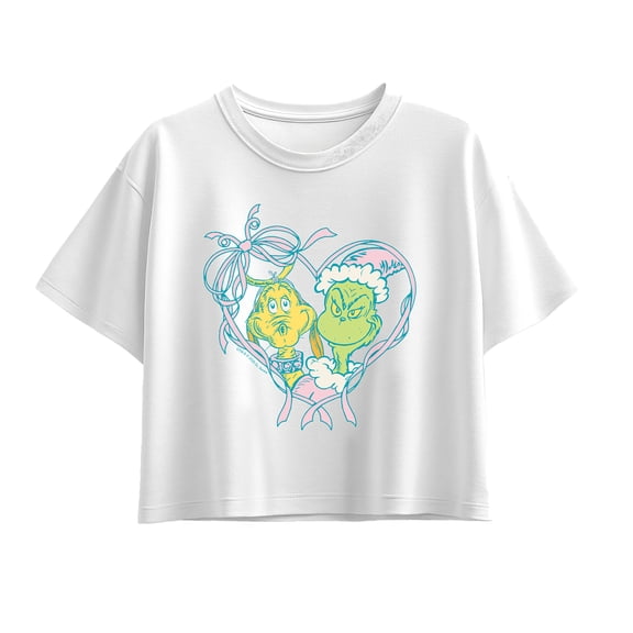 The Grinch - Grinch Coquette - Youth Girls Boxy T-Shirt