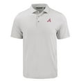 thumbnail image 2 of Men's Cutter & Buck White Atlanta Braves Coastline Epic Comfort Eco Recycled Polo, 2 of 3