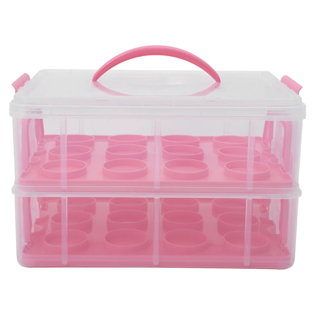 Minkissy Dessert Box Cake Packing Holder PP 1Pack for Outdoor Events