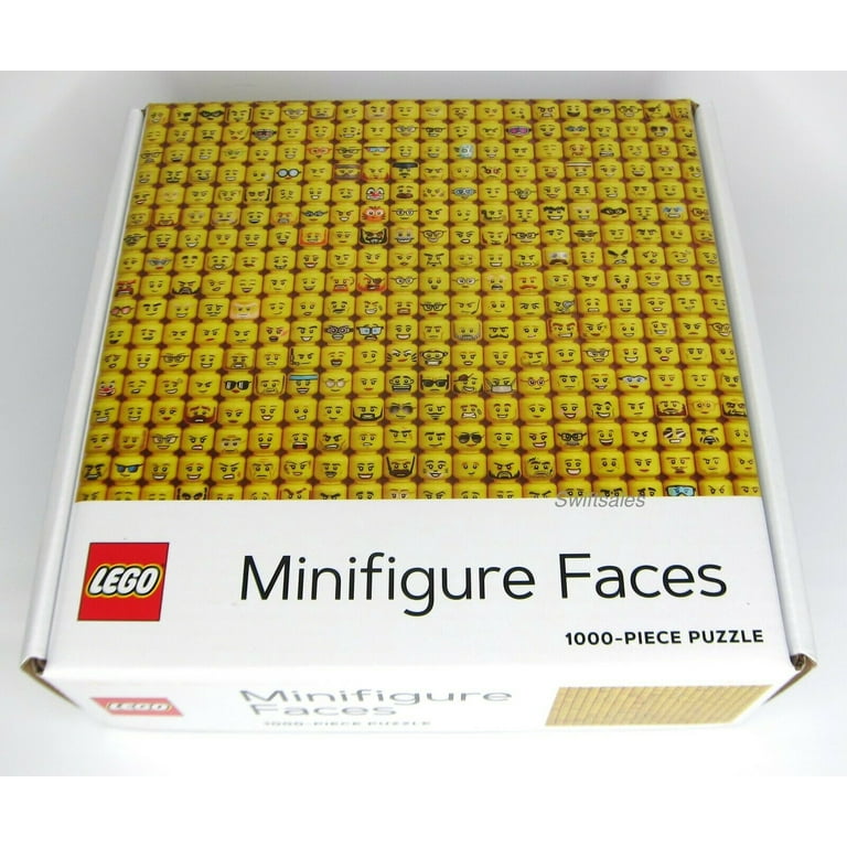 Lego: LEGO Minifigure Faces 1000-Piece Puzzle (Jigsaw)