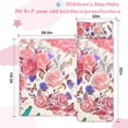 thumbnail image 5 of Pioneer Flower Floral Print Pattern Toddler Nap Mats for Kids Preschool,Sleeping Mat Bag or Kids,Toddler Sleeping Bag,Toddler Nap Mat or Daycare, 5 of 6