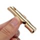 thumbnail image 3 of cámping Whistle Brass Bamboo Shape Llavero SOS Survival EDC Tool JShteea El nuevo, 3 of 6