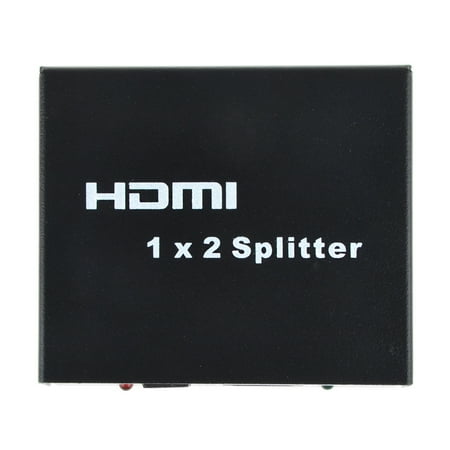 - JerGO HDMI Splitter Super Mini Size 1x2 Port Splitter Full HD 1080P 3D