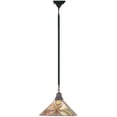 thumbnail image 4 of 13"Sq Glasgow Bungalow Pendant.609, 4 of 4