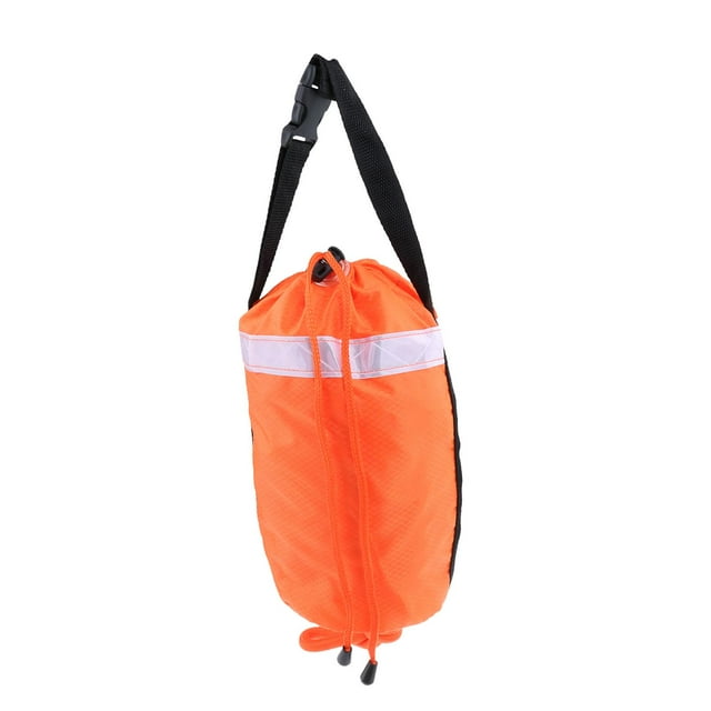 Almencla Water Throwable Rope Throw Bag 10mm Dia Rope Boat Rafting Floating Throw Bag 30m
