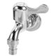 thumbnail image 1 of Wall Mount Washer Faucet Replacement Faucet for Bathroom 4Pcs Kit, 1 of 4