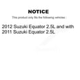 thumbnail image 2 of CMX Front Rear Ceramic Brake Pads Kit for Car Suzuki Equator KCX-100309, 2 of 9
