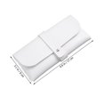 thumbnail image 3 of Glasses Case White Cover Bag with Buckle Protection and Versatile Storage for Storage, 3 of 3