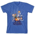 thumbnail image 4 of Tune Squad Youth Boys Blue Space Jam 2 Graphic Tee Shirt-Medium, 4 of 5