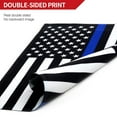 thumbnail image 2 of Anley Double Sided Thin Blue Line USA Decorative Garden Flags - Honoring Law Enforcement Officers Flags - 18 x 12.5 Inch, 2 of 7
