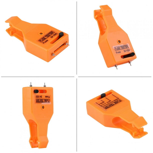 Comprobador de fusibles, comprobador de fusibles de cuchilla automotriz multifuncional, herramienta de extracción de fusibles diseñada para profesionales