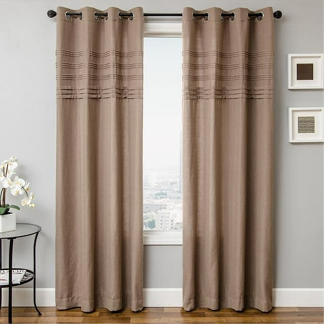 Softline Russo Latte Grommet Top Panel- Pack Of 2