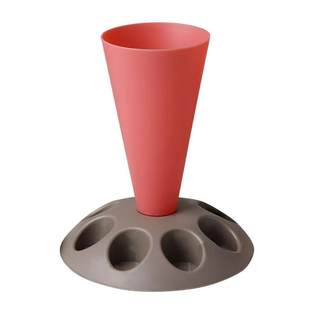 Soporte para mangas pasteleras, soporte para bolsas de glaseado con 8 ranuras, soporte para boquillas, soporte para mangas pasteleras, soporte para rellenar, accesorios de repostería.