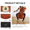 thumbnail image 3 of Minkissy Coussinet pour Violoncelle Design Professionnel Protège le Violoncelle et 0,5x0,6 Po Lot de 1 pour Fournitures d'Instruments de Violoncelle, 3 of 5