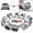 As Show, variant on 10Pcs Auto Windscreen Wiper Link Linkage Rods Repair Clip Spring Kit Accessories