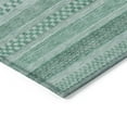 thumbnail image 4 of Addison Rugs Chantille Indoor/Outdoor Transitional Stripes Turquoise Washable Rectangle Rug, 8' x 10', 4 of 6