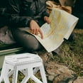 thumbnail image 1 of Tabouret Pliant Carré Portable Mazar pour Camping, Randonnée, Pêche et Cuisine, avec Support de Marche, 1 of 4