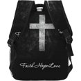 thumbnail image 4 of Christian Bible Laptop Backpack Jesus Backpack Travel Bag Laptop Computer Cross Backpack Bag for Women Men, 4 of 7
