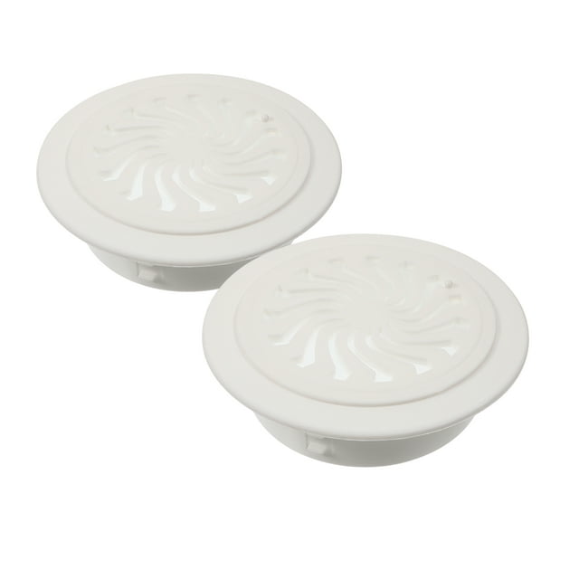 OUNONA 2pcs Air Conditioner Wall Hole Covers Decorative Reserved Wall