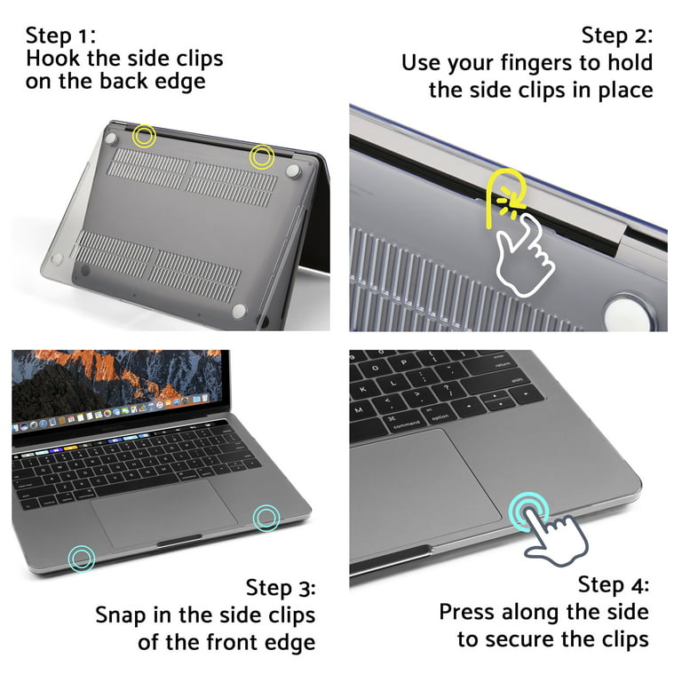 MacBook Pro 13 Case, for MacBook Pro 13 Inch 2020 A2338 w/ M1 A2251 A2289  A2159 A1989 A1708, GMYLE Hard Snap on Matte Plastic Hard Shell Case Cover  (Minions) 