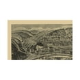 thumbnail image 4 of Historic Panoramic View - Keystone West Virginia - Fowler 1911 - Vintage Wall Art, 4 of 4