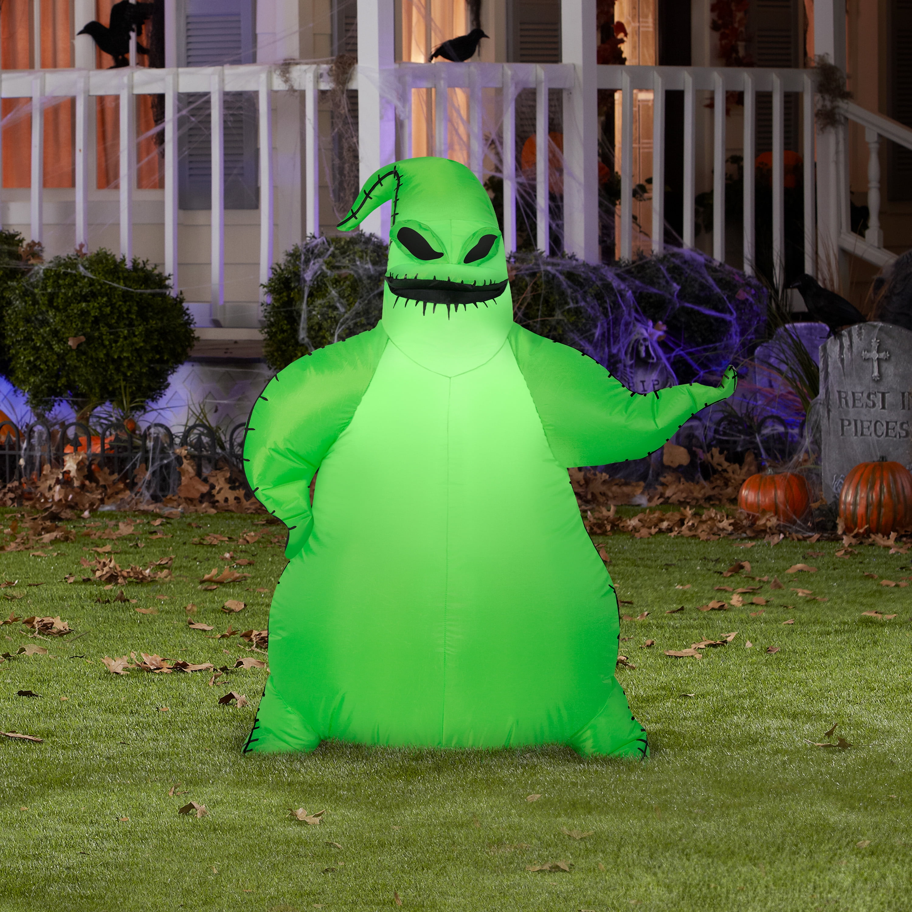 Gemmy - Brandclub - Gemmy Inflatable Green Oogie Boogie LED