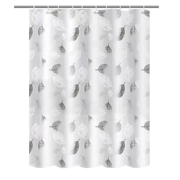 Hiroekza Shower Curtain Liner Large Waterproof Antimicrobial Mold & Mildew Resistant Fabric Polyester Easy to Clean for Home Bathroom 47.2x70.7in
