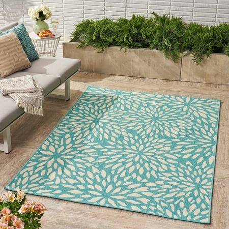 Christopher Knight Home Simone Indoor Outdoor Fl Area Rug By