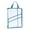 Blue, variant on Pxyqht A4 Portable Accordion File Storage Bag Multi-Layer Document Organizer for Students and Office Workers, Stylish and Durable Zipper Closure Folder for Papers and Test Materials