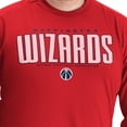 thumbnail image 4 of Men's G-III Sports by Carl Banks Red Washington Wizards Adaptive Printed Mesh Effect Long Sleeve T-Shirt, 4 of 5