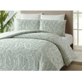 thumbnail image 4 of Better Homes & Gardens Botanical 3-Piece Comforter Set, Green, Full Queen, All Ages, 4 of 11