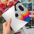thumbnail image 5 of The Best Card Company Bold Miles - Mile Anniversary Greeting Card with Envelope (4.63 x 6.75 Inch) -, 5 of 5