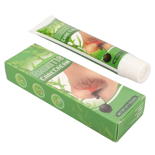 Alivia las alergias, elimina la congestión nasal y la suciedad al instante: crema a base de hierbas para aliviar las molestias nasales de 20 g