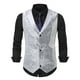 thumbnail image 1 of pstuiky Camisetas sin mangas para hombre, Blusa de negocios sin mangas con botones, cómoda y lisa, a la moda para hombre Tops elegantes para mujer s, 1 of 8